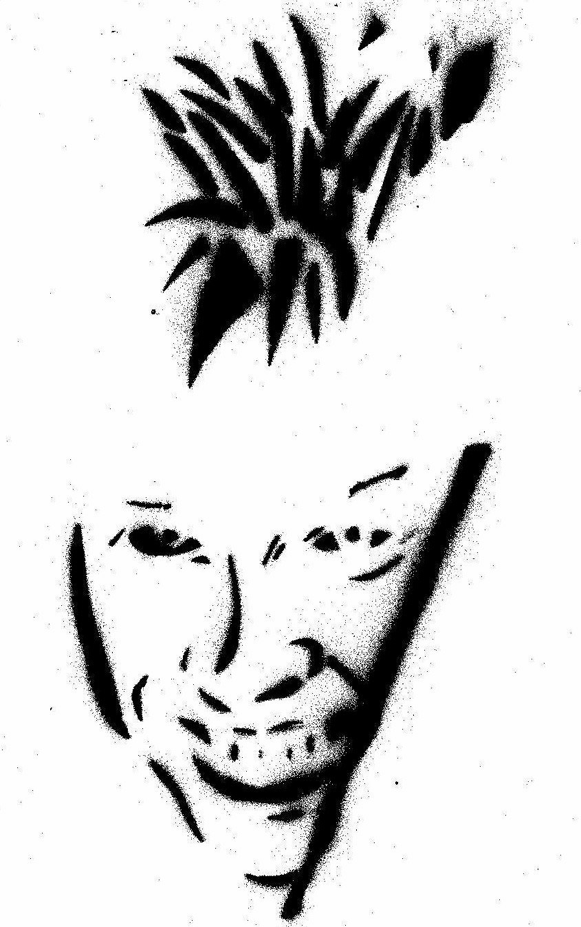 Stencil-Workshop: All those young punks ...